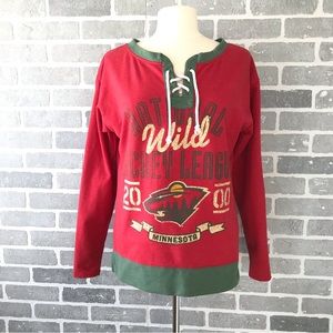 NHL Minnesota Wild Hockey Sweater -M